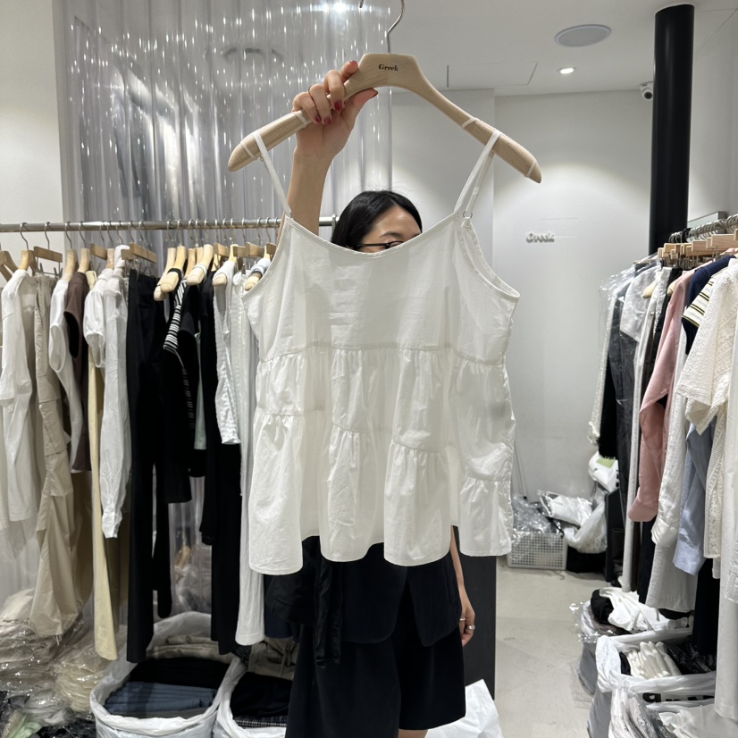 GREEK東大門代購女士新款真品人氣熱賣26春夏推薦吊帶背心GREEK吊帶/背心圖色1