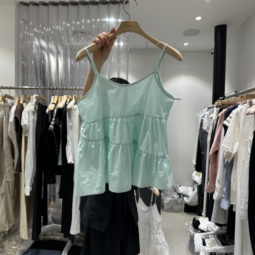 GREEK東大門代購女士新款真品人氣熱賣26春夏推薦吊帶背心GREEK吊帶/背心圖色2