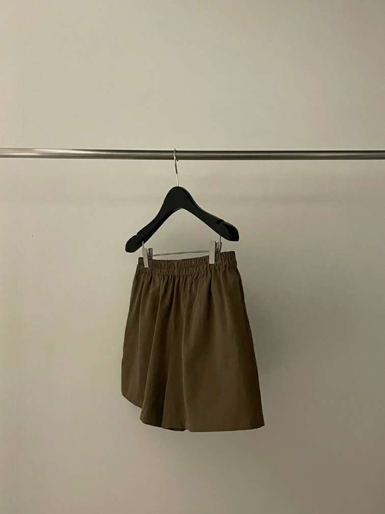 FLAT GARDEN/LA MUETTE/JAMIESTONE韓國代購女裝新品26春夏短褲亞麻FLAT GARDEN/LA MUETTE/JAMIESTONE短褲圖色3