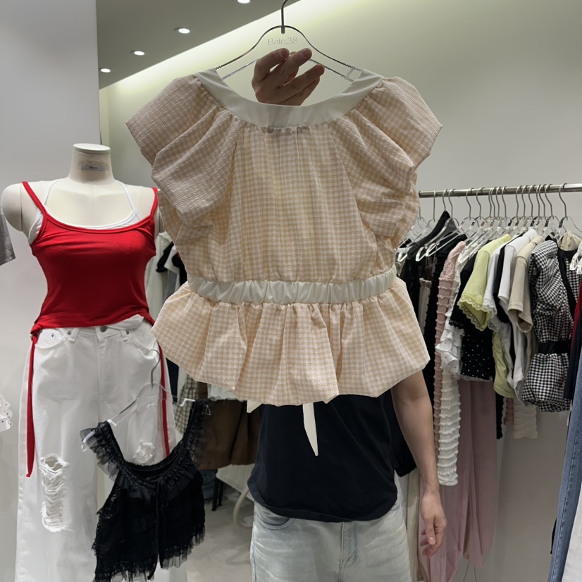 BAIE.38東大門直郵女裝新款職業人氣推薦休閑襯衫蕾絲衫BAIE.38襯衫/蕾絲衫