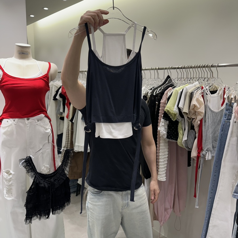 BAIE.38韓國直郵女裝新品休閑真品熱賣人氣26春夏吊帶背心BAIE.38吊帶/背心圖色3