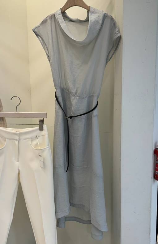 THE LOW東大門實拍女裝新款真品人氣休閑連衣裙不含腰帶THE LOW連衣裙圖色2