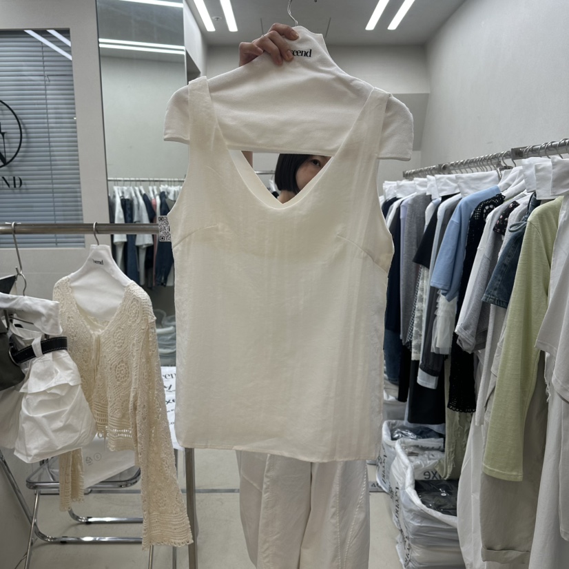 ASCEND東大門代購女士新款推薦真品人氣26春夏熱賣吊帶背心ASCEND吊帶/背心圖色1