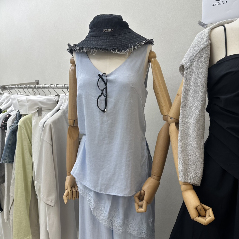 ASCEND東大門代購女士新款推薦真品人氣26春夏熱賣吊帶背心ASCEND吊帶/背心圖色2