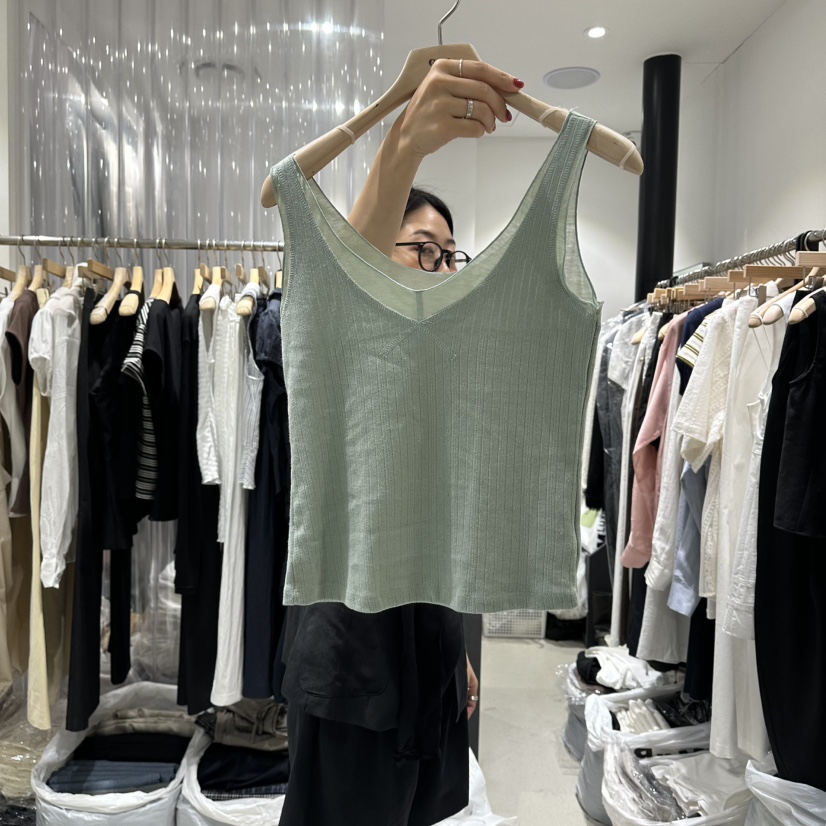 GREEK東大門實拍女士新品人氣推薦職業時尚26春夏吊帶背心GREEK吊帶/背心圖色2