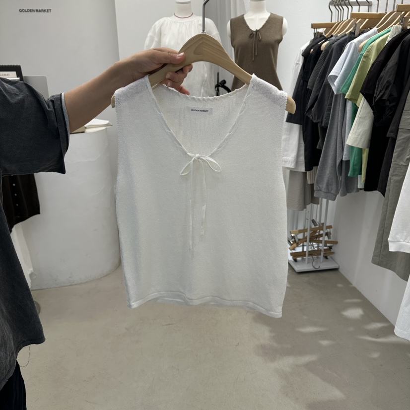 GOLDEN MARKET東大門直郵女裝新品職業真品吊帶背心絲帶GOLDEN MARKET吊帶/背心圖色1