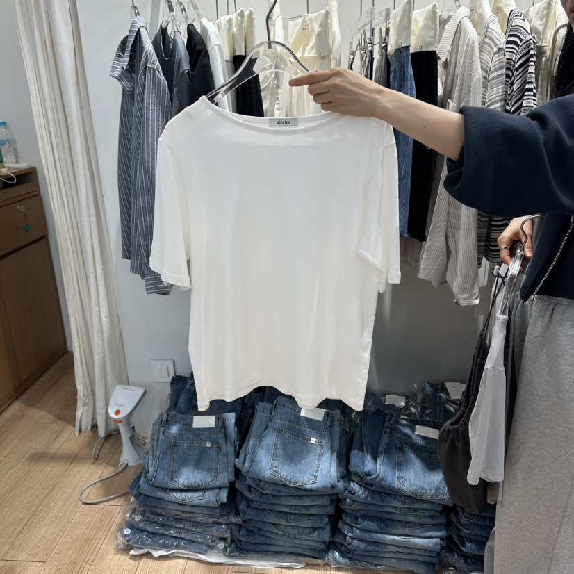 STORIES韓國代購女裝新品真品人氣熱賣休閑職業26春夏T恤STORIEST恤圖色1