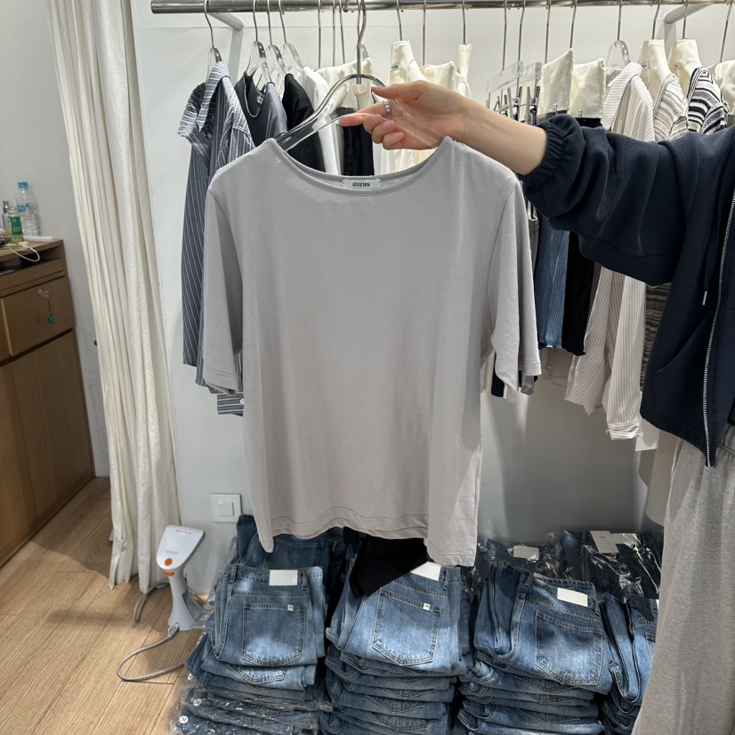 STORIES韓國代購女裝新品真品人氣熱賣休閑職業26春夏T恤STORIEST恤圖色3