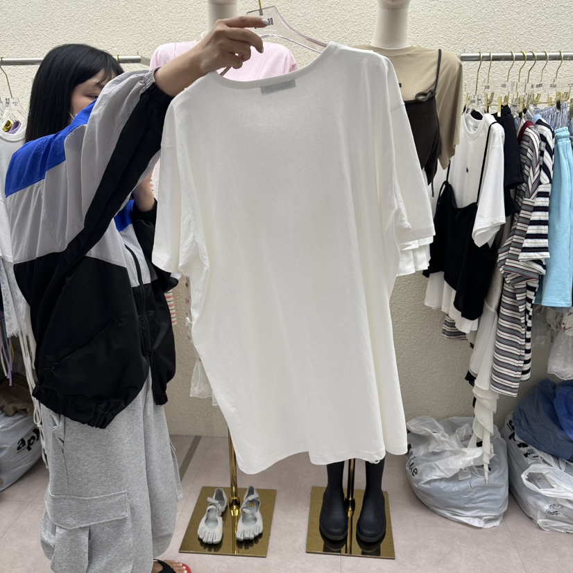 DRAWING東大門代購女裝新款人氣推薦職業真品休閑26春夏T恤DRAWINGT恤