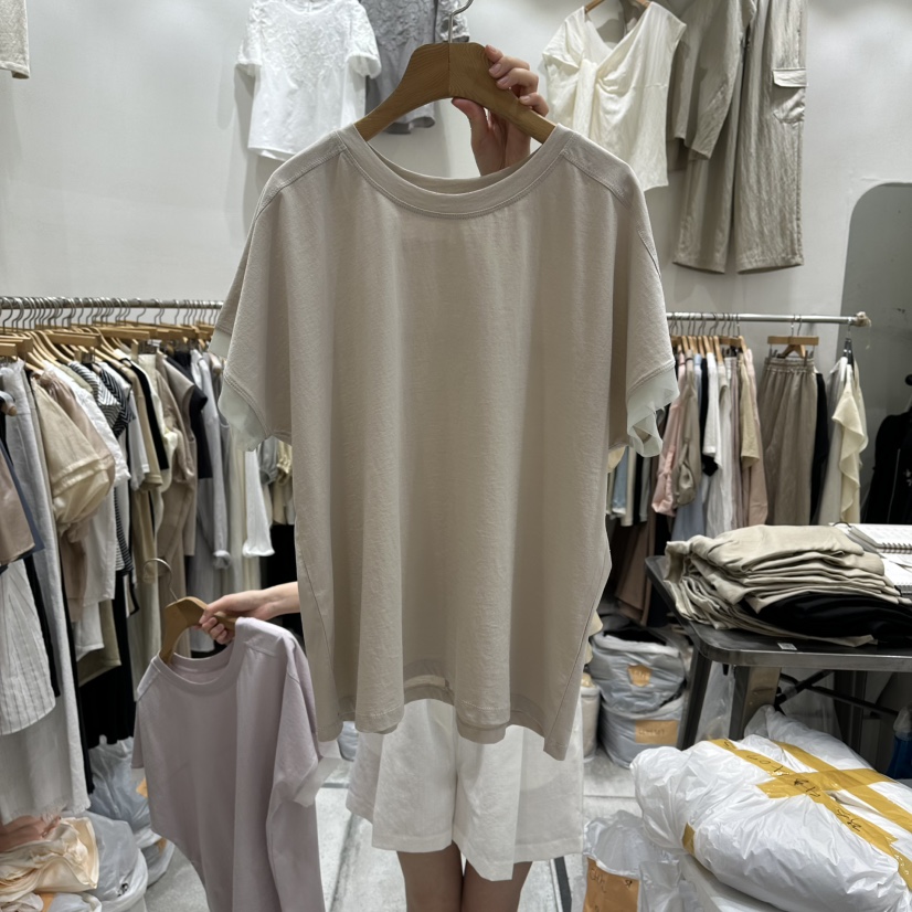 G.I-L韓國直郵女士新品休閑推薦真品26春夏時尚熱賣T恤G.I-LT恤圖色4