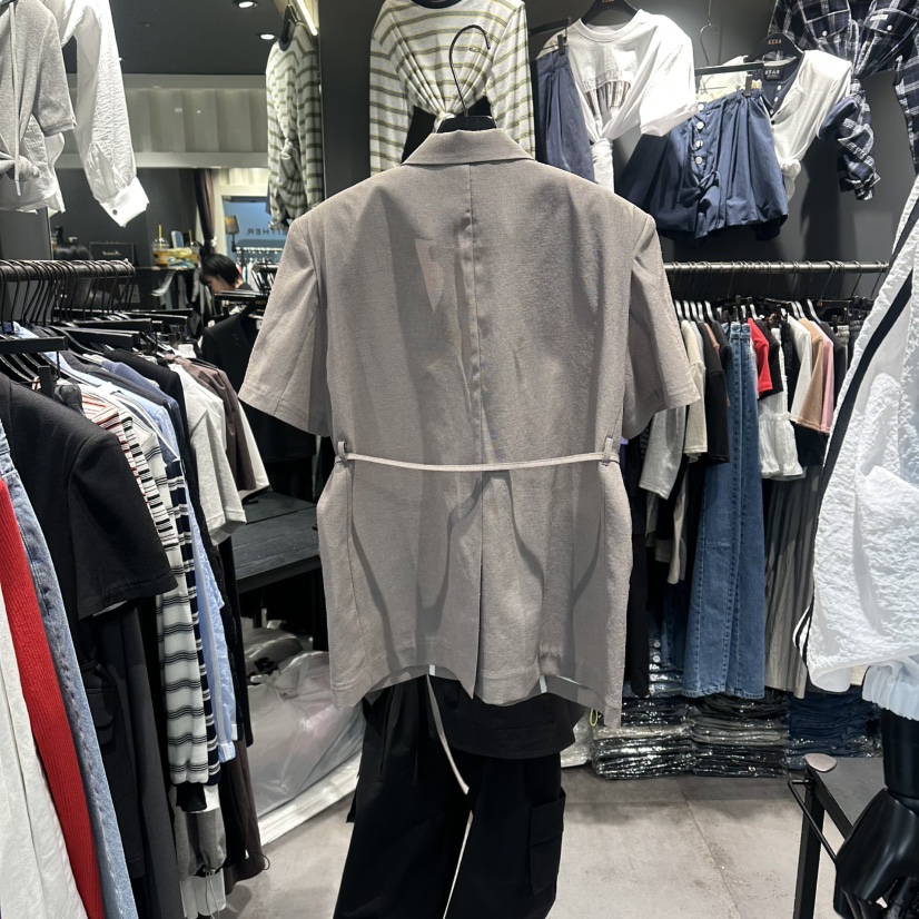 STAR-L東大門代購女裝新品休閑26春夏熱賣人氣夾克含腰繩STAR-L夾克