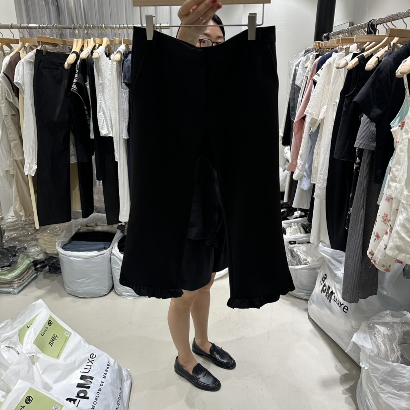 GREEK韓國代購女裝新款推薦26春夏真品職業熱賣時尚休閑褲GREEK休閑褲圖色2