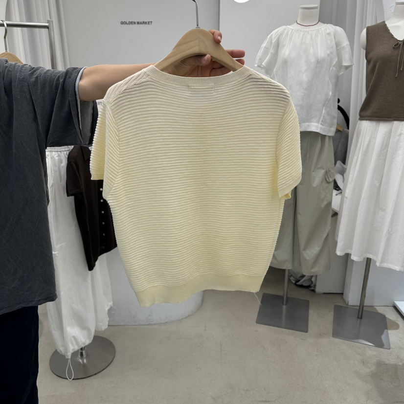GOLDEN MARKET東大門實拍女士新款推薦休閑26春夏針織衫GOLDEN MARKET針織衫