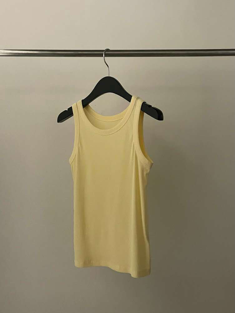 FLAT GARDEN/LA MUETTE/JAMIESTONE東大門直郵女裝新品真品吊帶背心羅紋FLAT GARDEN/LA MUETTE/JAMIESTONE吊帶/背心圖色2