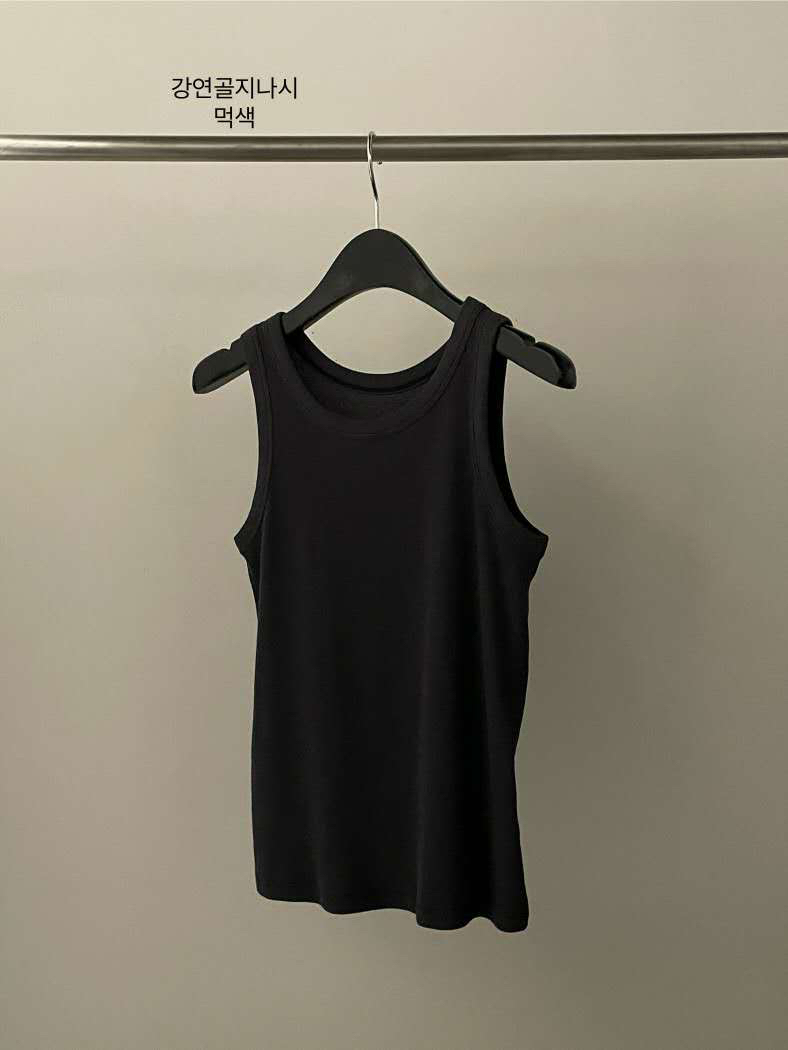 FLAT GARDEN/LA MUETTE/JAMIESTONE東大門直郵女裝新品真品吊帶背心羅紋FLAT GARDEN/LA MUETTE/JAMIESTONE吊帶/背心圖色4