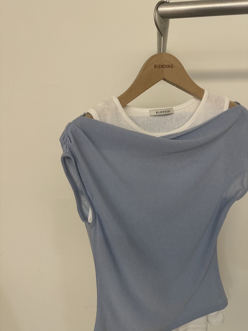 BLENDING-p東大門實拍女裝新品熱賣人氣26春夏休閑時尚T恤BLENDING-pT恤