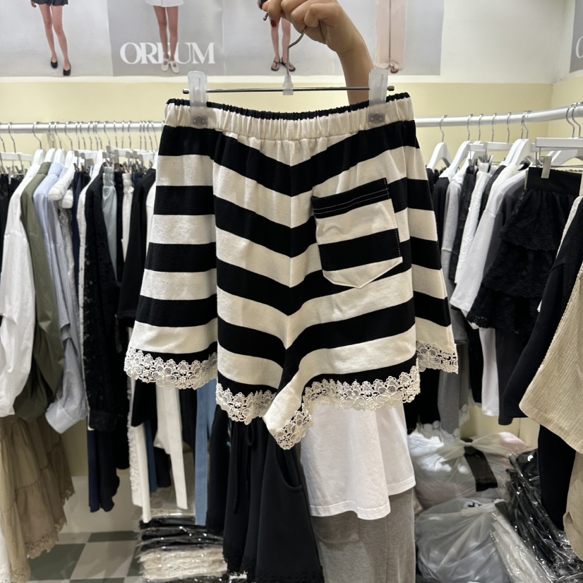 OREUM東大門實拍女士新品人氣26春夏時尚職業休閑熱賣短褲OREUM短褲