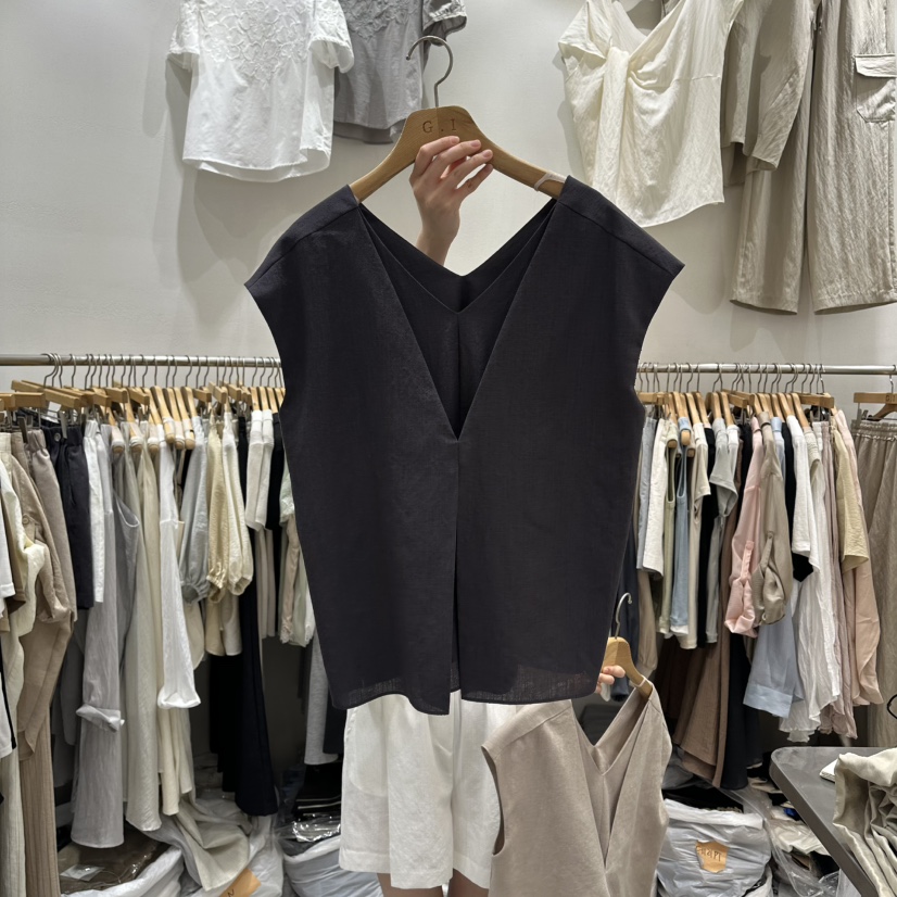 G.I-L東大門直郵女裝新品推薦熱賣26春夏職業襯衫蕾絲衫G.I-L襯衫/蕾絲衫圖色2