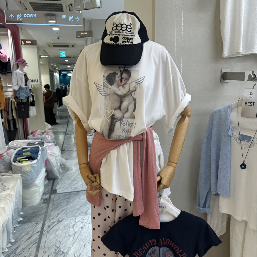 ASCEND東大門直郵女裝新款時尚熱賣職業休閑真品推薦人氣T恤ASCENDT恤圖色1