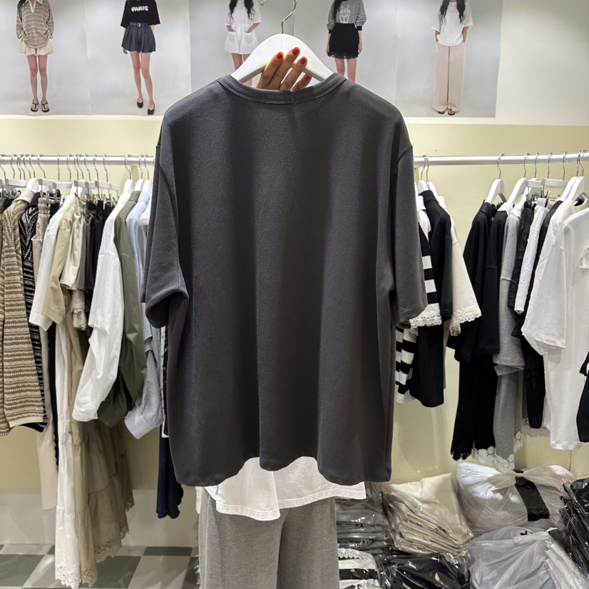 OREUM韓國直郵女裝新款時尚推薦人氣真品休閑26春夏熱賣T恤OREUMT恤