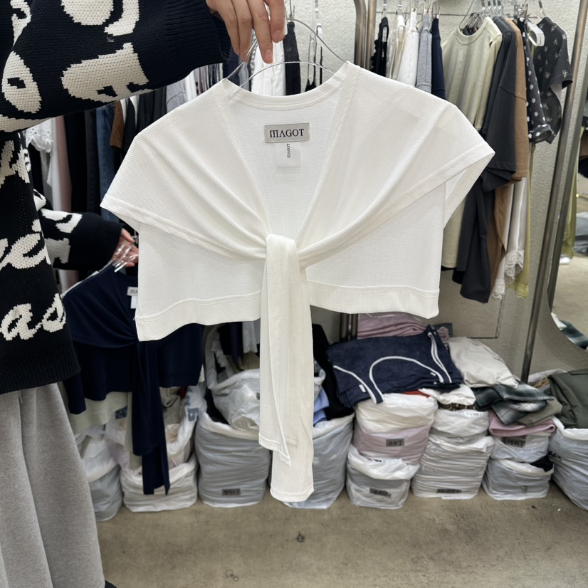 MAGOT東大門直郵女裝新品推薦26春夏熱賣真品時尚圍巾披肩IIIΛGOT/MAGOT圍巾/披肩圖色1