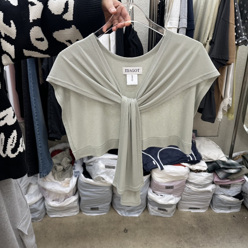 MAGOT東大門直郵女裝新品推薦26春夏熱賣真品時尚圍巾披肩IIIΛGOT/MAGOT圍巾/披肩圖色3