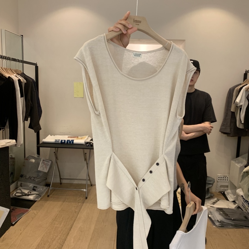 LA MAGIE FEMME韓國代購女士新款推薦熱賣休閑吊帶背心Lamagie Femme吊帶/背心圖色2