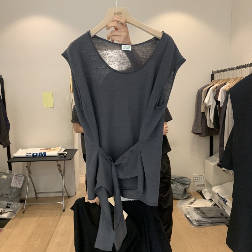 LA MAGIE FEMME韓國代購女士新款推薦熱賣休閑吊帶背心Lamagie Femme吊帶/背心圖色3