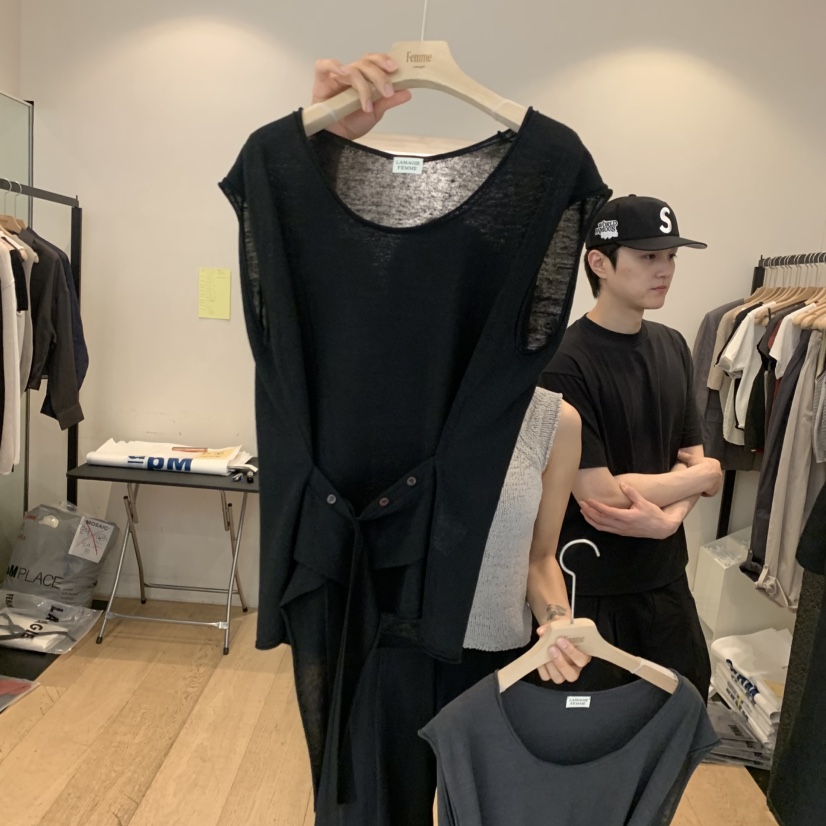 LA MAGIE FEMME韓國代購女士新款推薦熱賣休閑吊帶背心Lamagie Femme吊帶/背心圖色4