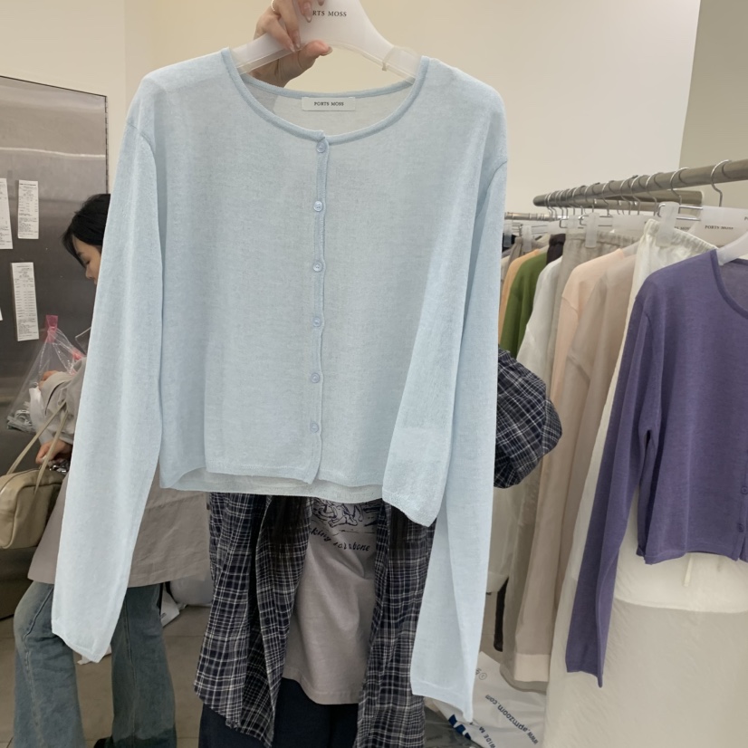 PORTS MOSS韓國直郵女裝新款人氣職業推薦26春夏時尚針織衫PORTS_MOSS針織衫圖色1