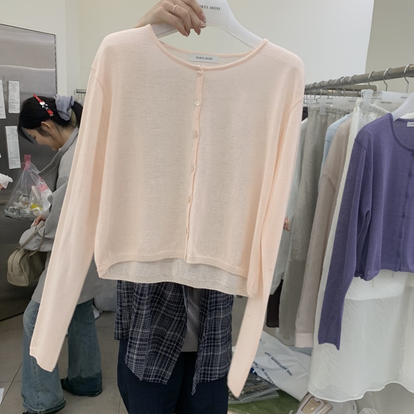 PORTS MOSS韓國直郵女裝新款人氣職業推薦26春夏時尚針織衫PORTS_MOSS針織衫圖色2