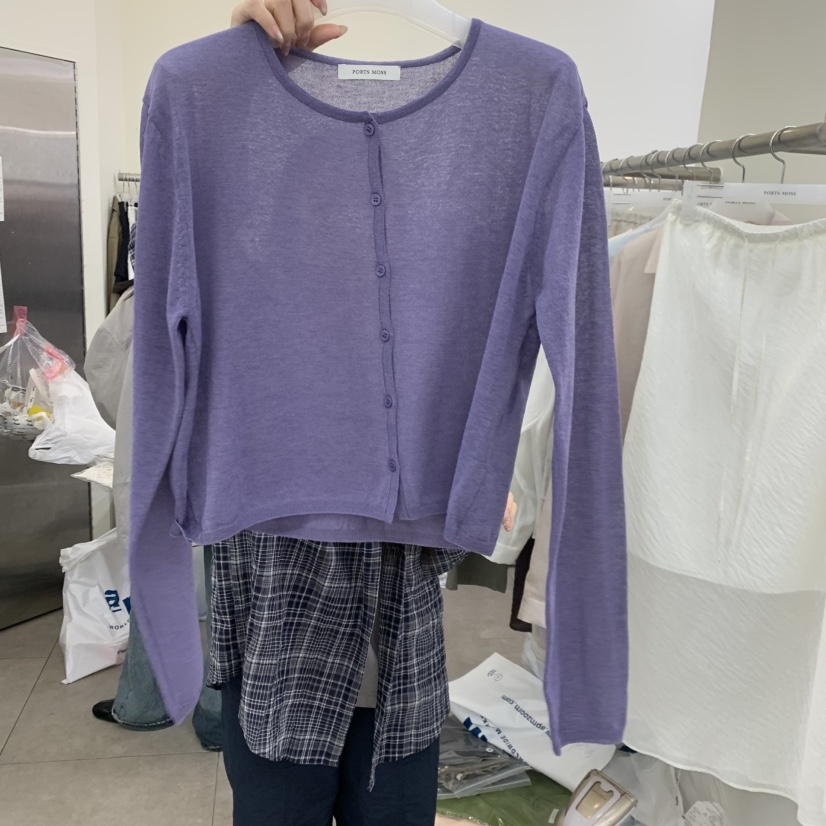 PORTS MOSS韓國直郵女裝新款人氣職業推薦26春夏時尚針織衫PORTS_MOSS針織衫圖色3