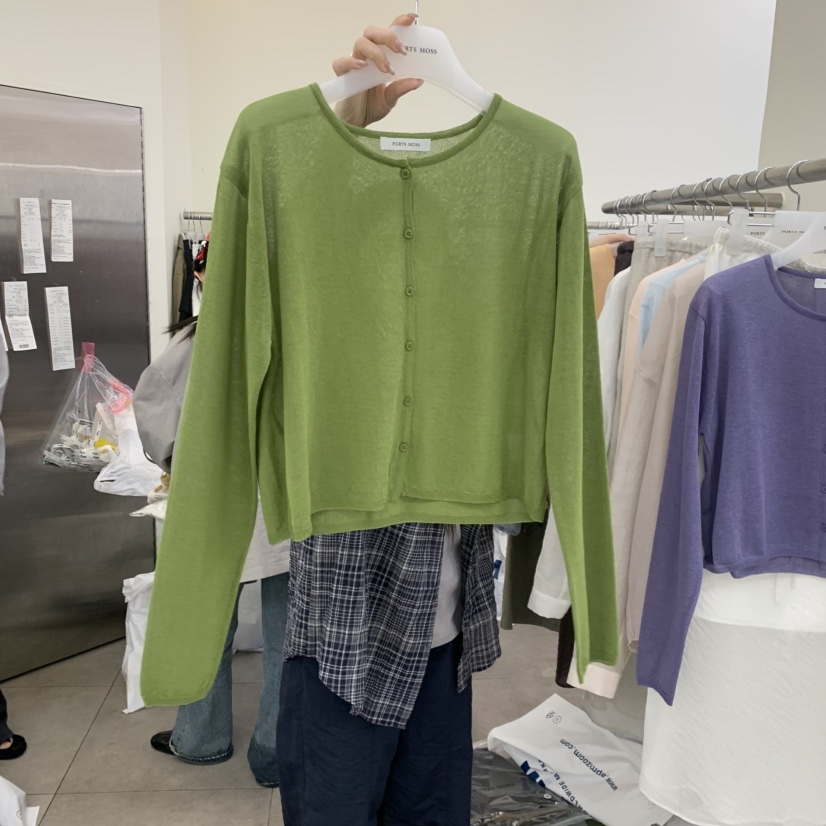 PORTS MOSS韓國直郵女裝新款人氣職業推薦26春夏時尚針織衫PORTS_MOSS針織衫圖色4