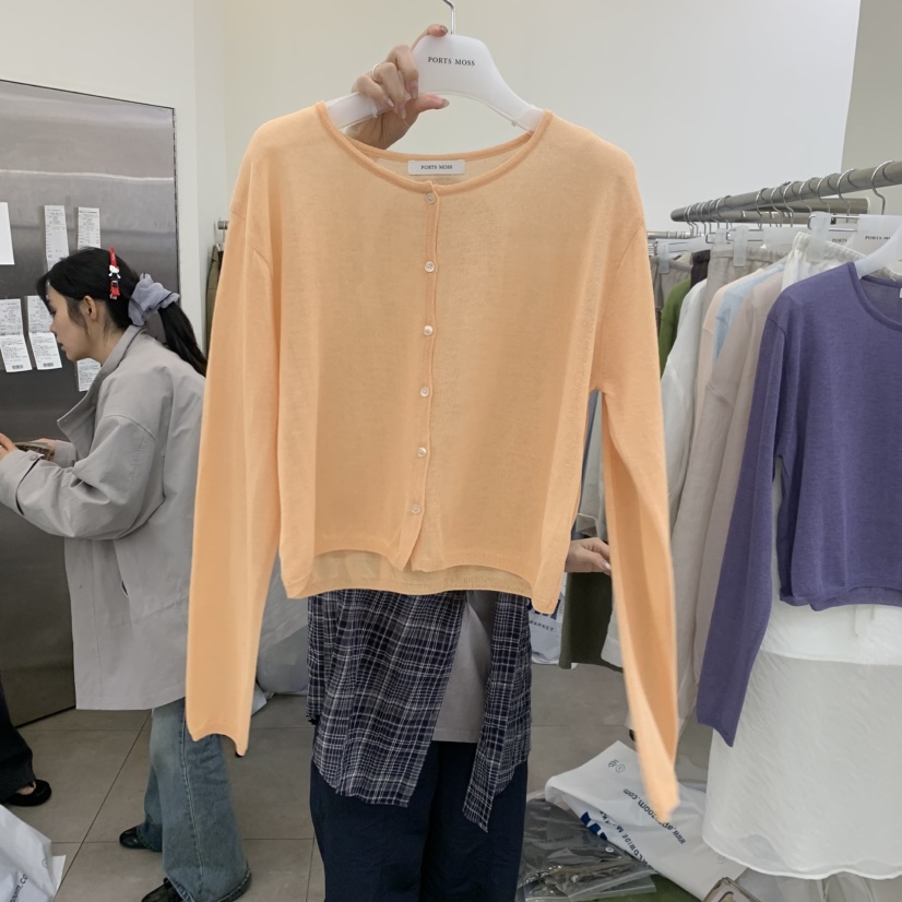 PORTS MOSS韓國直郵女裝新款人氣職業推薦26春夏時尚針織衫PORTS_MOSS針織衫圖色5