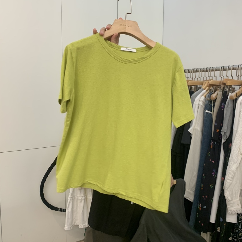 DOHWAJI東大門直郵女士新品時尚真品熱賣人氣職業26春夏T恤DOHWAJIT恤圖色3