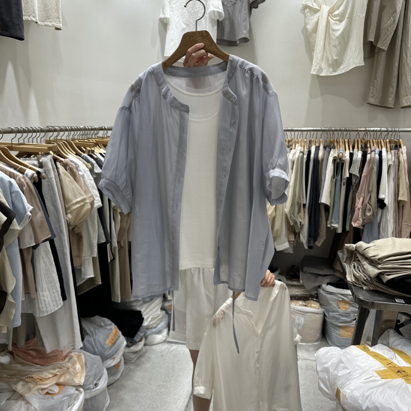 G.I-L韓國代購女士新品推薦職業休閑26春夏熱賣襯衫蕾絲衫G.I-L襯衫/蕾絲衫圖色3