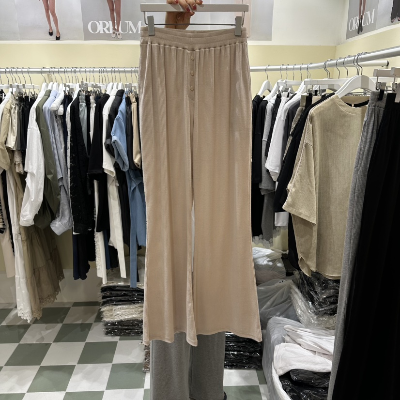 OREUM東大門實拍女士新款職業時尚熱賣人氣26春夏休閑休閑褲OREUM休閑褲圖色1