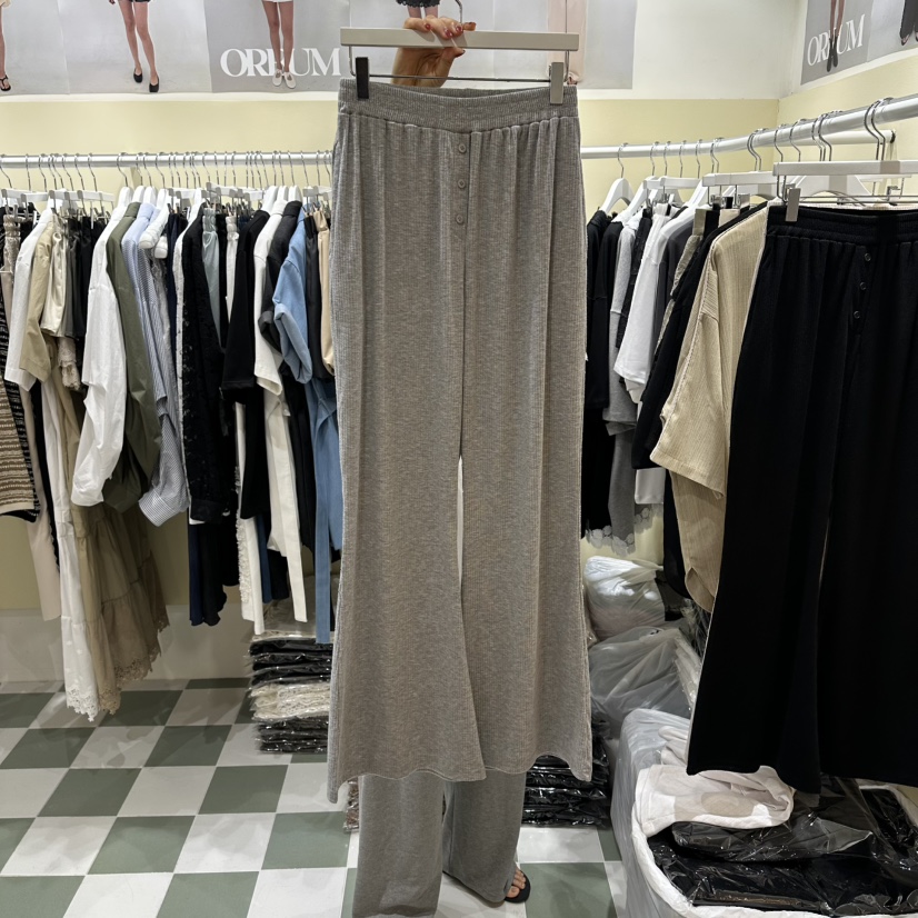OREUM東大門實拍女士新款職業時尚熱賣人氣26春夏休閑休閑褲OREUM休閑褲圖色2