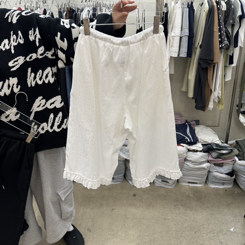 MAGOT東大門實拍女裝新品真品時尚休閑職業推薦26春夏短褲褶皺IIIΛGOT/MAGOT短褲