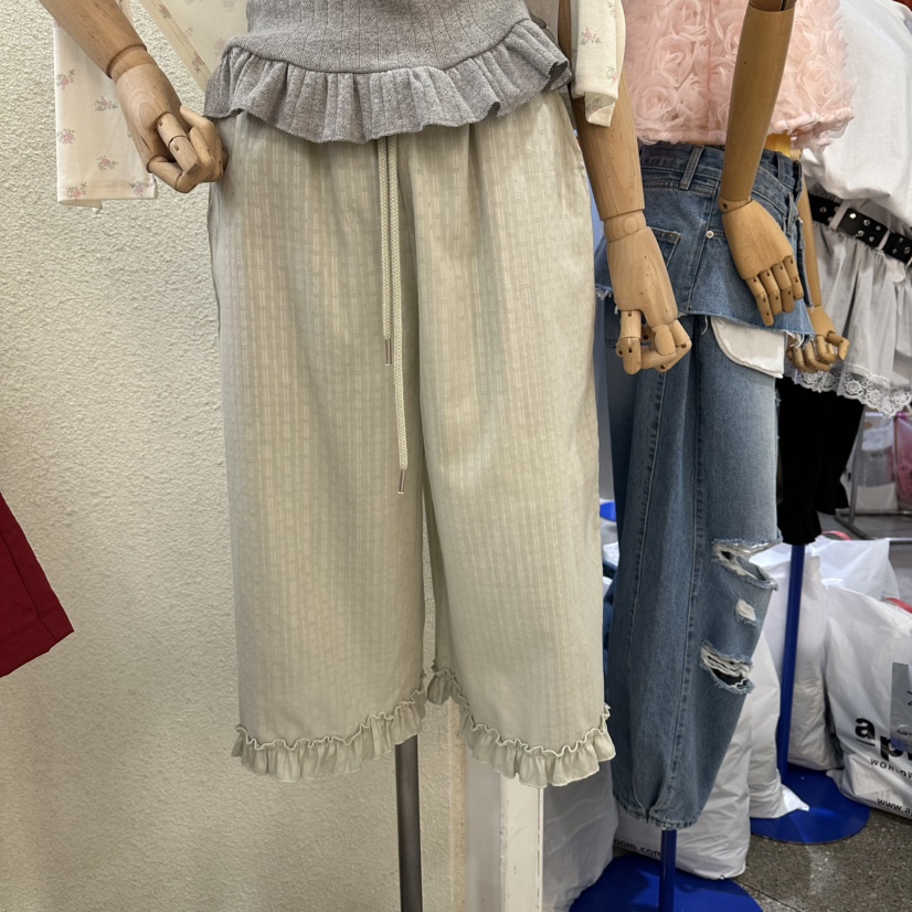 MAGOT東大門實拍女裝新品真品時尚休閑職業推薦26春夏短褲褶皺IIIΛGOT/MAGOT短褲圖色2