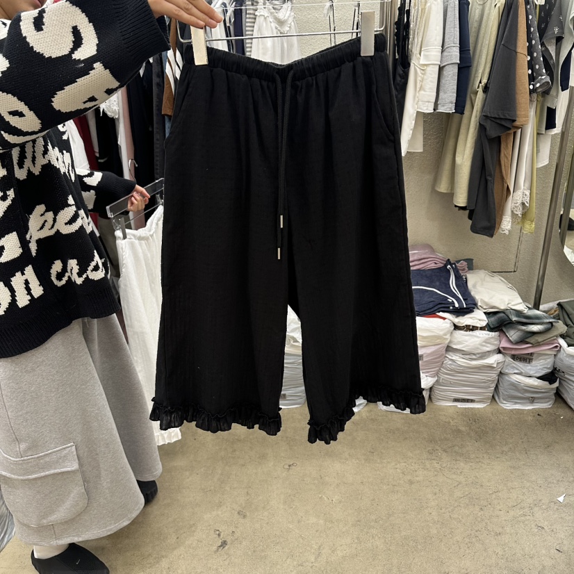 MAGOT東大門實拍女裝新品真品時尚休閑職業推薦26春夏短褲褶皺IIIΛGOT/MAGOT短褲圖色3