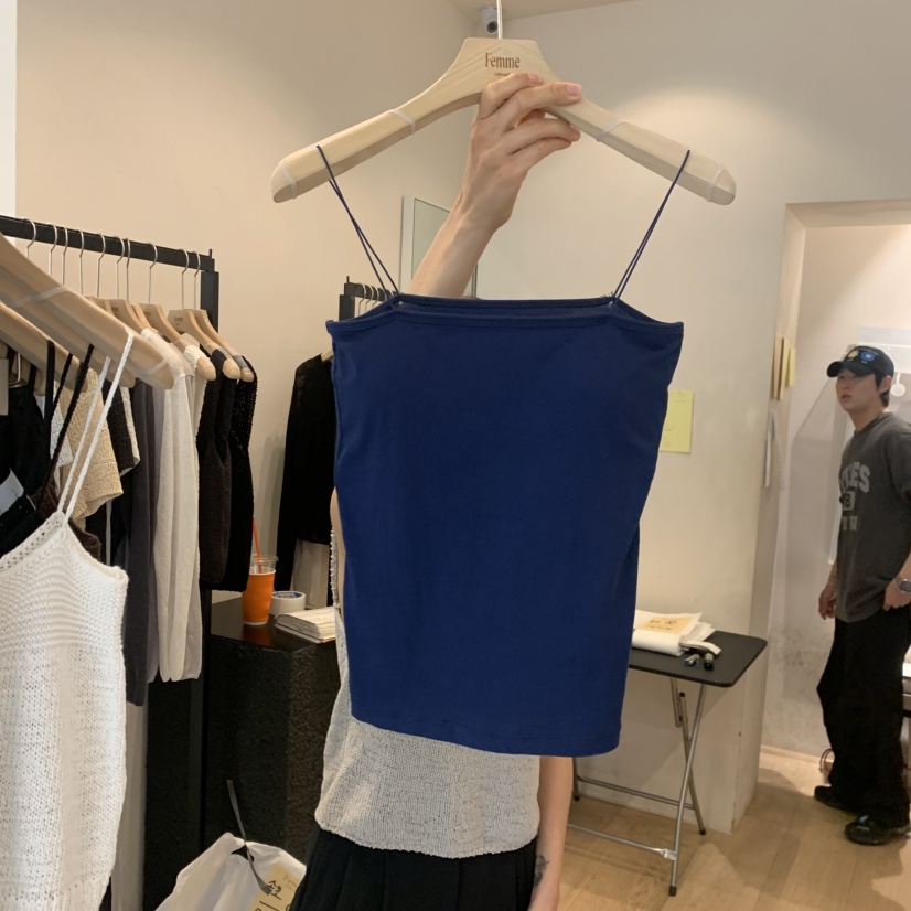 LA MAGIE FEMME韓國直郵女士新品真品推薦人氣吊帶背心Lamagie Femme吊帶/背心圖色1