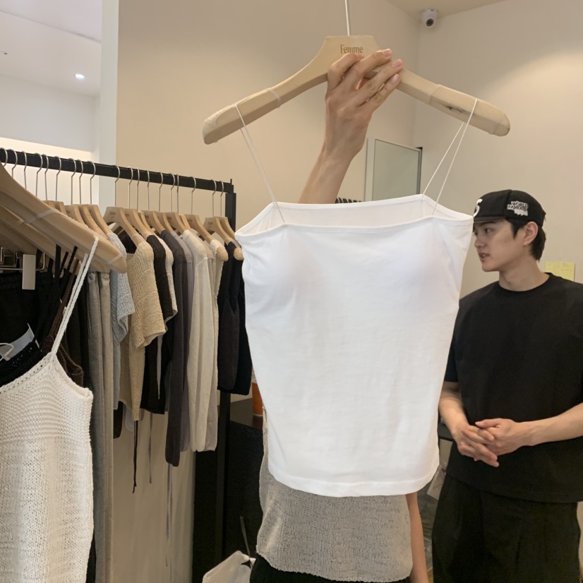 LA MAGIE FEMME韓國直郵女士新品真品推薦人氣吊帶背心Lamagie Femme吊帶/背心圖色2