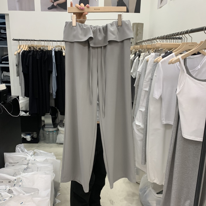 RECOVER韓國代購女裝新款人氣真品熱賣時尚推薦26春夏休閑褲RECOVER/MOMENT休閑褲圖色1