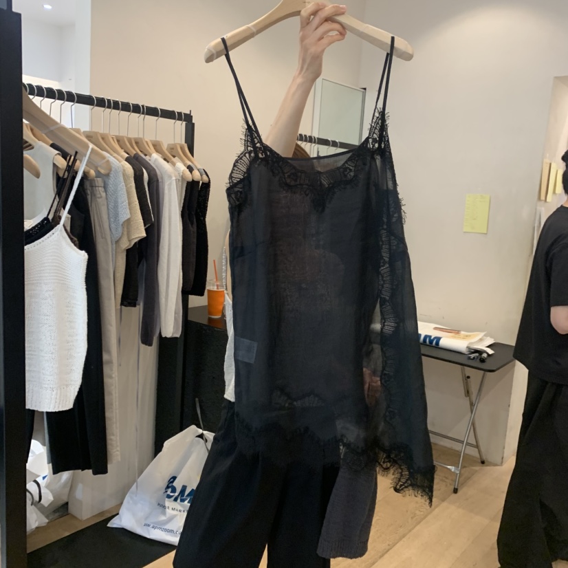 LA MAGIE FEMME東大門直郵女裝新款熱賣時尚人氣吊帶背心Lamagie Femme吊帶/背心圖色3