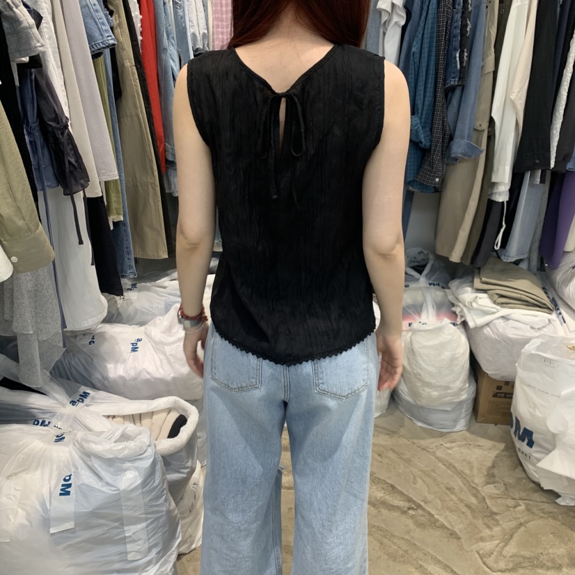 ALMOND PEPE東大門直郵女士新品推薦26春夏時尚吊帶背心ALMOND PEPE吊帶/背心