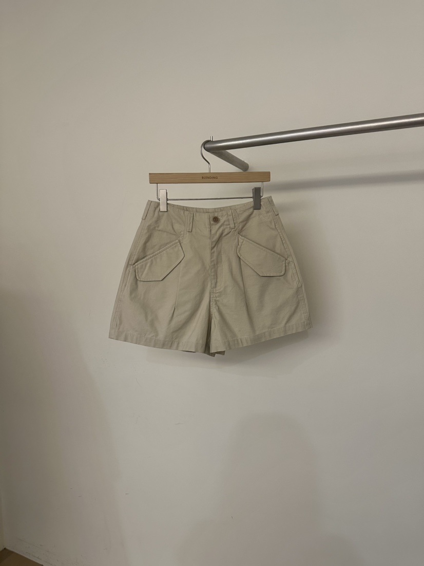 BLENDING-p韓國直郵女士新品職業真品26春夏推薦熱賣短褲BLENDING-p短褲圖色1