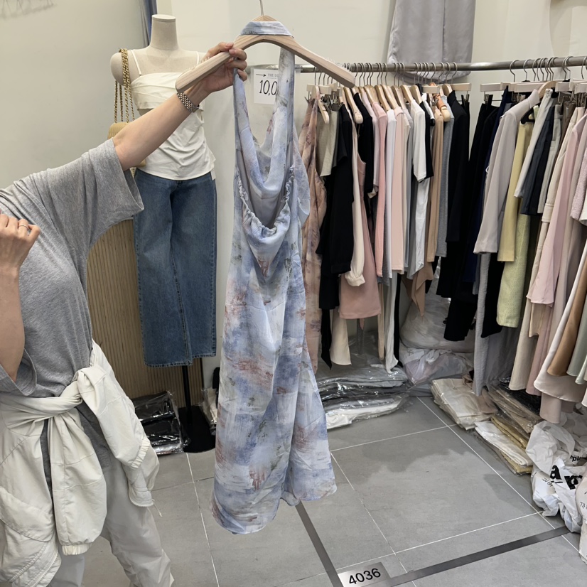 THE LOW東大門實拍女士新品推薦熱賣職業26春夏連衣裙吊帶裙THE LOW連衣裙