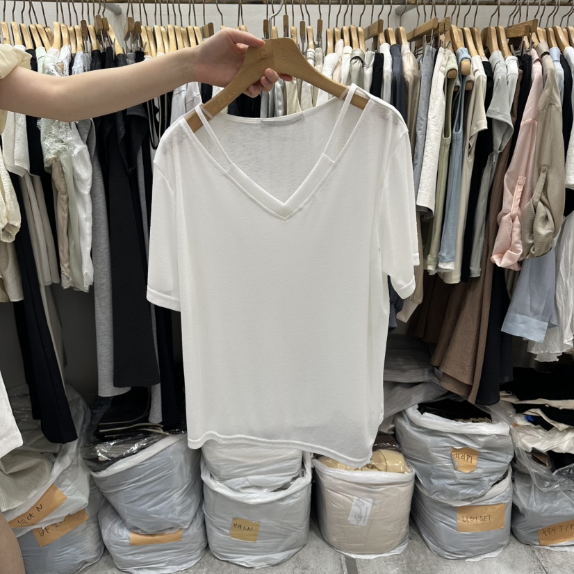 G.I-L韓國代購女士新款職業推薦時尚休閑真品人氣26春夏T恤G.I-LT恤圖色1