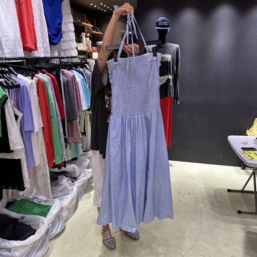 CHAVI韓國直郵女士新款26春夏職業休閑真品時尚推薦連衣裙CHAVI連衣裙